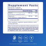 Pure Encapsulations etiqueta en close-up con información de ingredientes