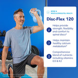 Pure Encapsulations Disc-Flex etiqueta ingredientes para control de calidad