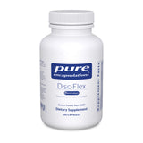Pure Encapsulations Disc-Flex frasco frontal mostrando etiqueta clara y beneficio