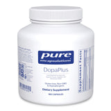Pure Encapsulations DopaPlus frente del producto mostrando envase y sostenibilidad
