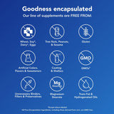 Pure Encapsulations polvo mezclado en vaso, se integra rápido en bebidas