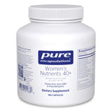 Pure Encapsulations envase frontal mostrando 180 cápsulas y beneficios
