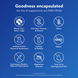 Pure Encapsulations etiqueta con datos nutricionales y dosis clara