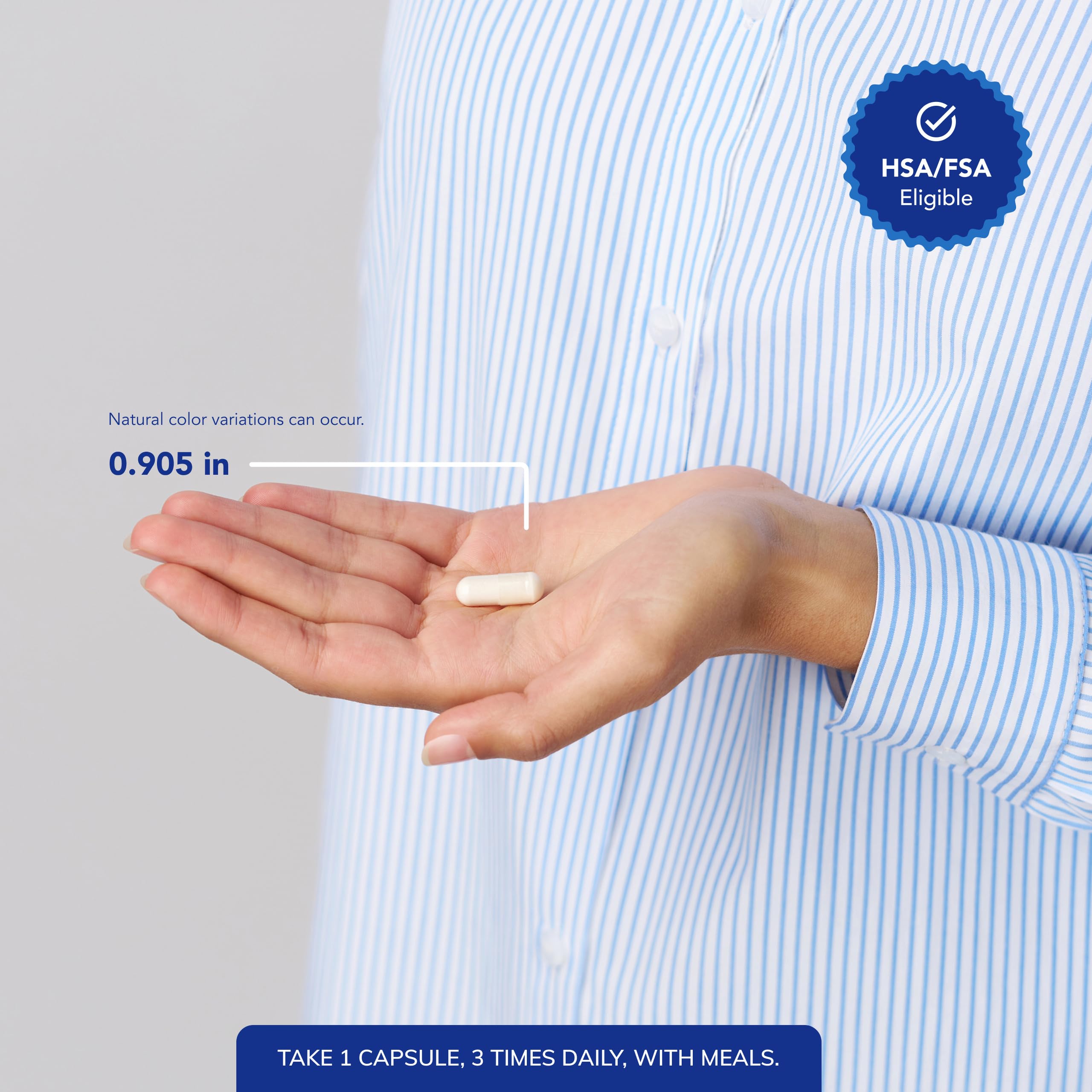 Etiqueta de Pure Encapsulations con información nutricional, transparencia para consumidores