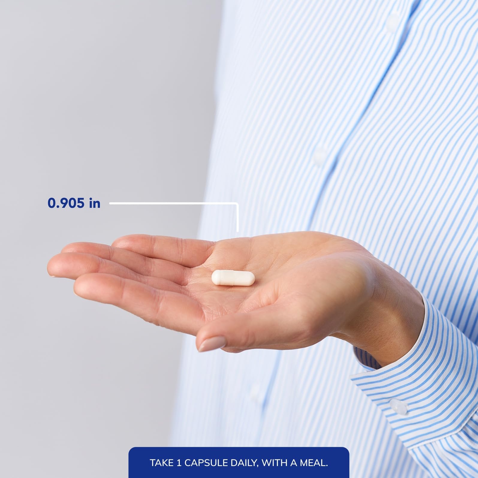 Pure Encapsulations etiqueta nutricional en primer plano confirmando ingredientes