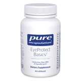 Pure Encapsulations EyeProtect Basics vista frontal, envase claro y confianza