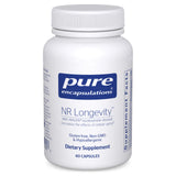 Pure Encapsulations frasco delante mostrando la etiqueta y beneficios