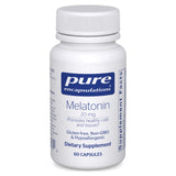 Pure Encapsulations frasco frontal que muestra 60 cápsulas y pureza alta