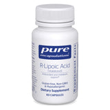 Pure Encapsulations frasco frontal mostrando la etiqueta y beneficio de pureza