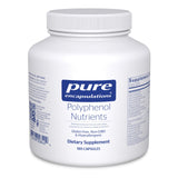 Pure Encapsulations frente del envase mostrando diseño y cantidad 180 cápsulas, confianza