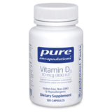 Pure Encapsulations frontal del producto mostrando envase y cantidad para confianza