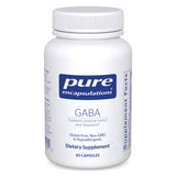 Pure Encapsulations frasco frente mostrando etiqueta y beneficio de relajación