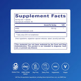 Pure Encapsulations mano sosteniendo cápsula para dosificación fácil y cómoda