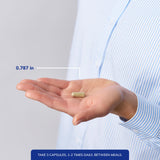 Pure Encapsulations etiqueta con ingredientes y transparencia de calidad