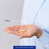 Pure Encapsulations etiqueta con lista de ingredientes activos y dosis clara