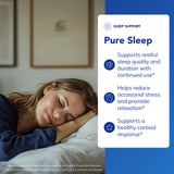 Pure Encapsulations ingredientes clave ashwagandha azafrán valeriana para sueño