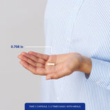 Pure Encapsulations etiqueta de ingredientes destacando pureza y ausencia de alérgenos