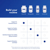 Pure Encapsulations etiqueta con información de ingredientes y ausencia de alérgenos