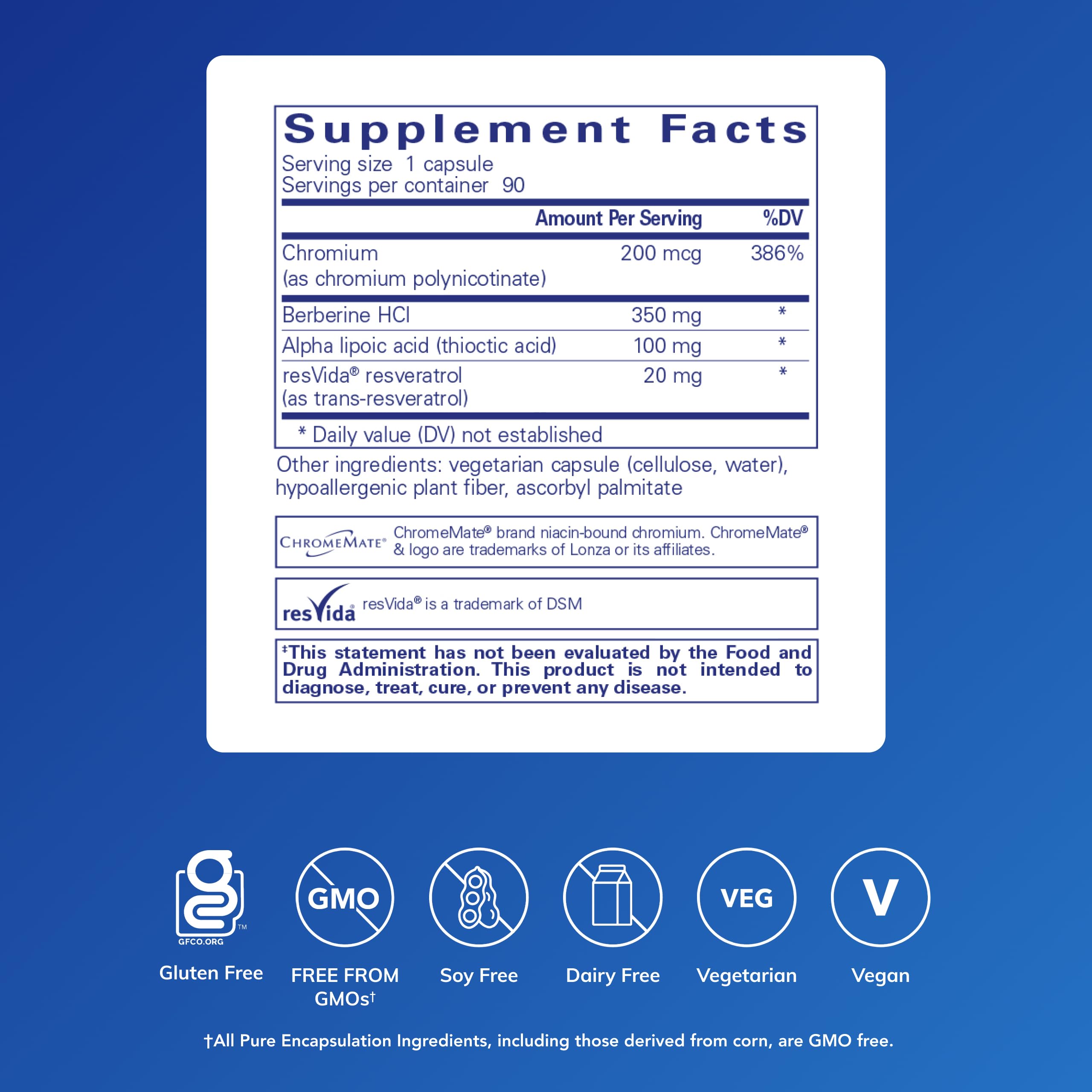 Primer plano de cápsulas Pure Encapsulations Metabolic Xtra, fácil ingestión y pureza