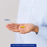 Detalle de contenido de cápsula de Pure Encapsulations que ilustra textura y formulación