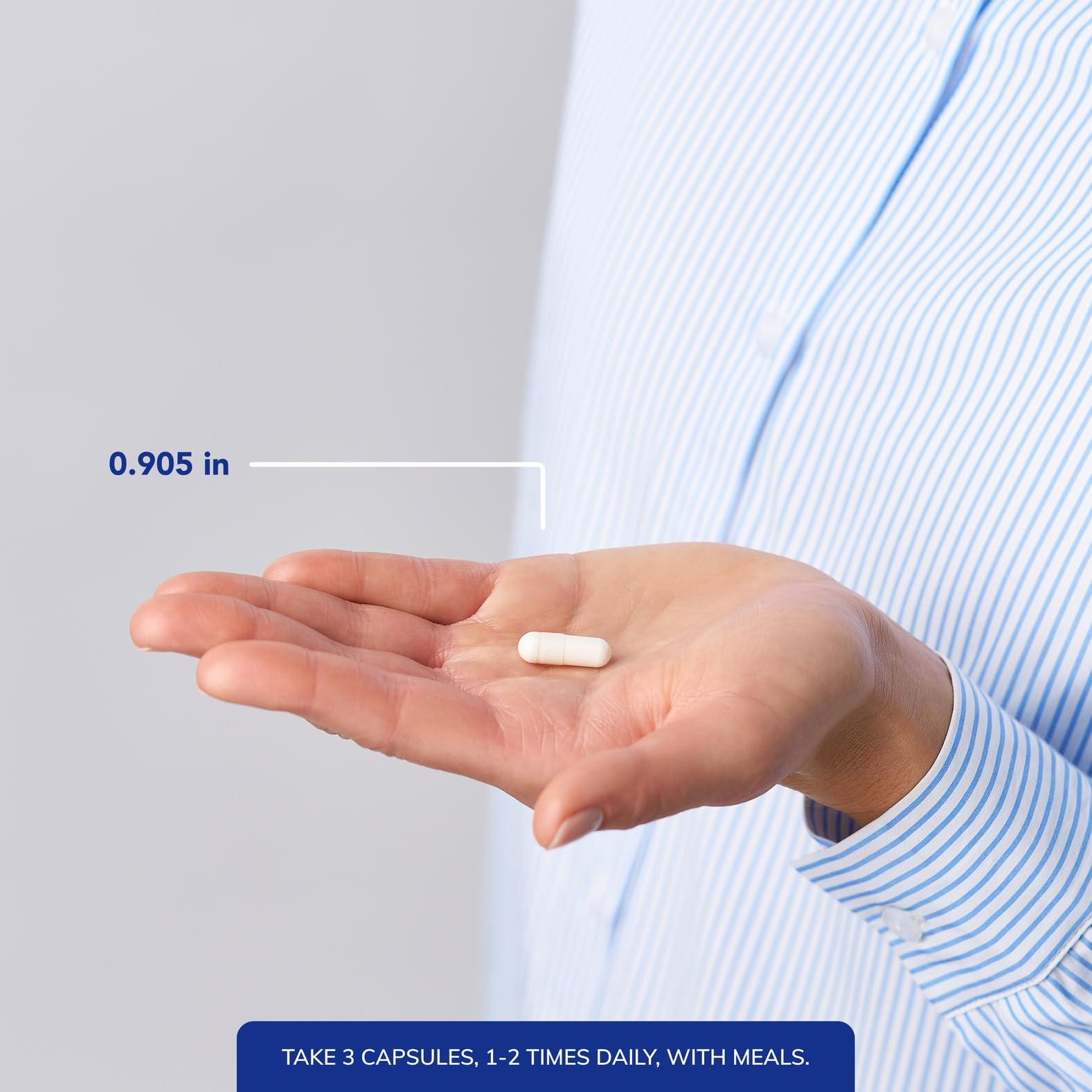 Pure Encapsulations etiqueta con lista de minerales y ausencia de cobre y hierro