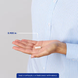 Pure Encapsulations etiqueta con información del producto y lista de ingredientes