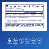 Pure Encapsulations etiqueta lateral con información nutricional visible y segura