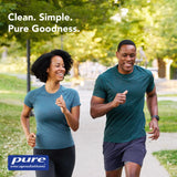 Pure Encapsulations frasco en cocina saludable transmite uso cotidiano