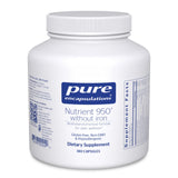 Pure Encapsulations frasco frontal mostrando etiqueta y claridad del producto