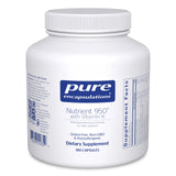 Pure Encapsulations frasco frontal mostrando etiqueta clara y beneficio de pureza