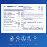 Pure Encapsulations etiqueta lateral con información nutricional y ingredientes