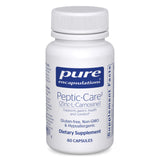 Pure Encapsulations Peptic‑Care frontal mostrando la botella y beneficio de confianza