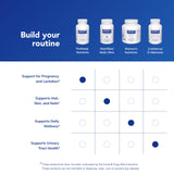 Pure Encapsulations producto en entorno de cuidado materno transmitiendo confianza