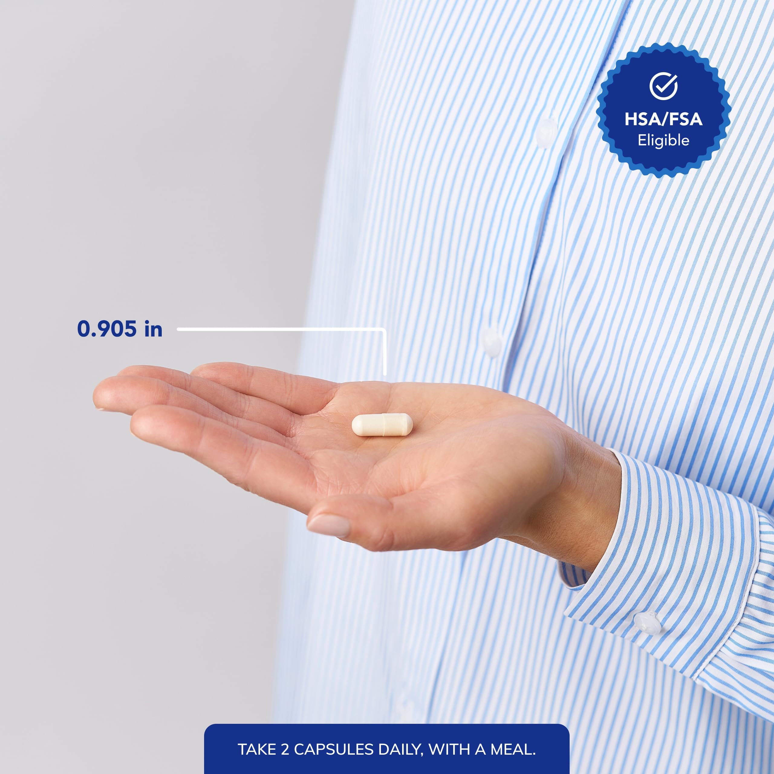 Pure Encapsulations etiqueta nutricional mostrando folato, colina e hierro claves