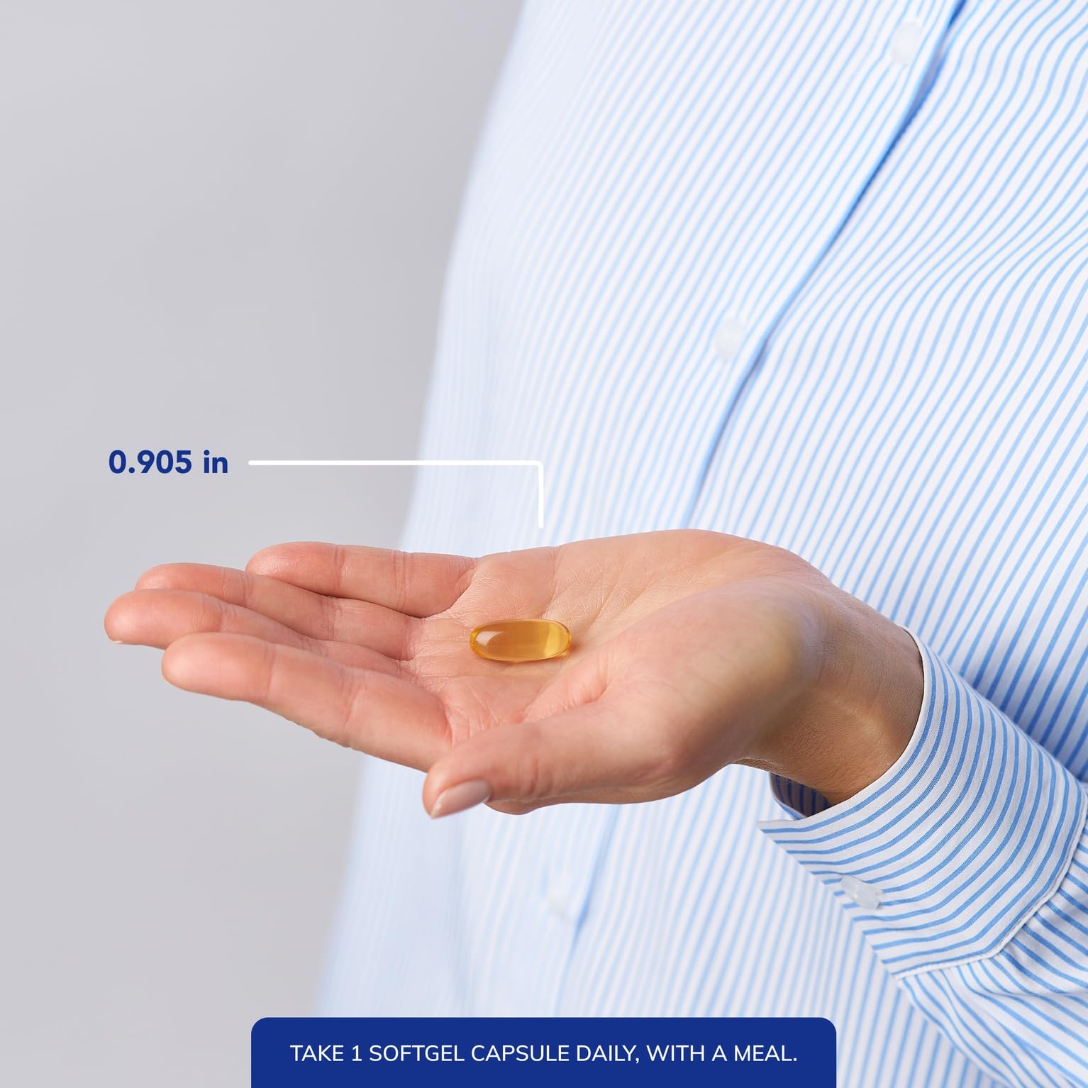 Pure Encapsulations envase abierto con cápsulas visibles, control de dosis