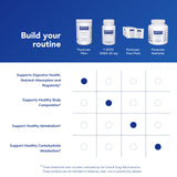 Pure Encapsulations etiqueta nutricional de PureLean Fiber para información clara