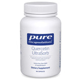 Pure Encapsulations envase frontal mostrando quercetina y beneficio de pureza