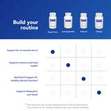Pure Encapsulations etiqueta con ingredientes y datos de calidad visibles