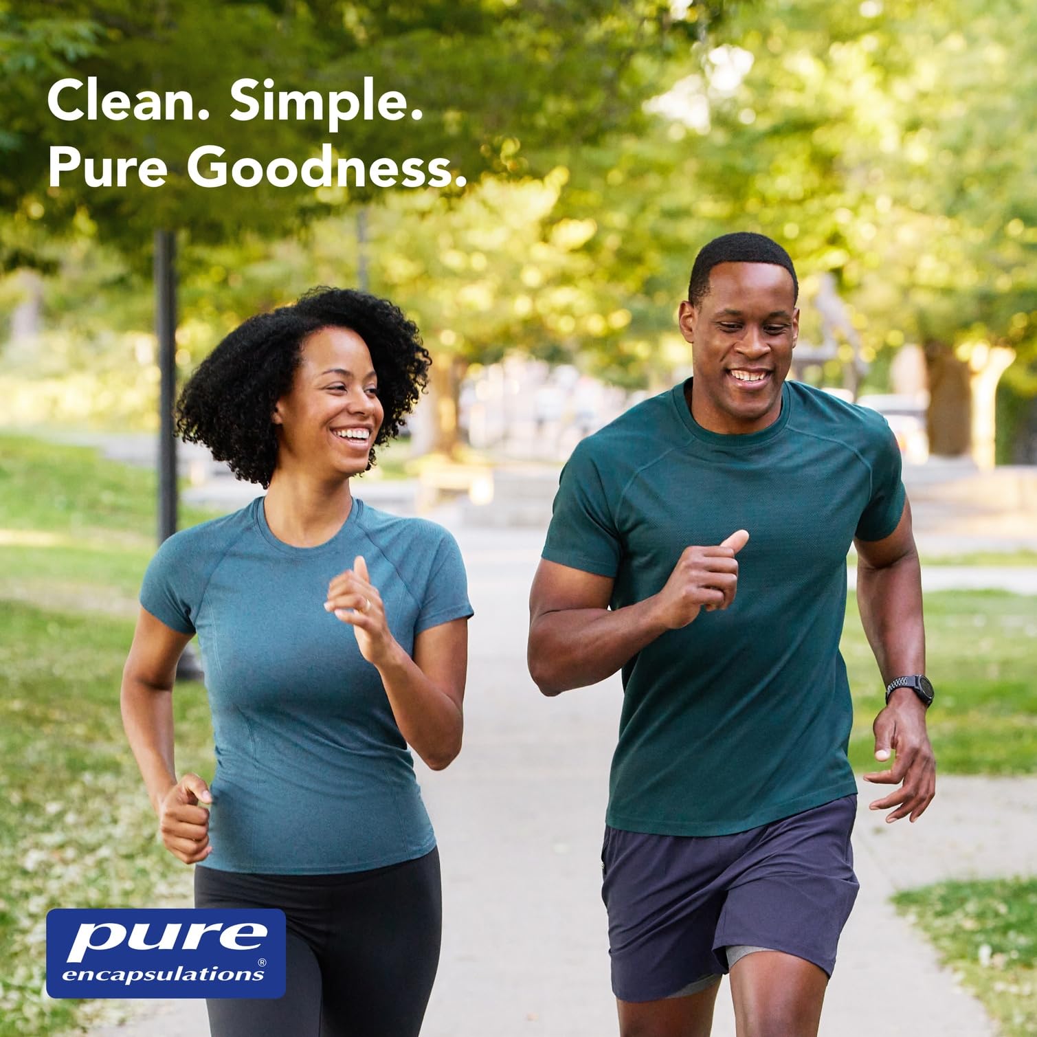 Pure Encapsulations producto en ambiente doméstico, transmite confianza