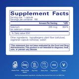 Pure Encapsulations toma cercana de una cápsula vegana para apreciar tamaño y pureza