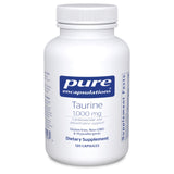 Pure Encapsulations frasco frontal mostrando etiqueta clara y beneficio de pureza