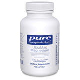 Pure Encapsulations frasco UltraMag vista frontal mostrando el formato de 120 cápsulas y confianza