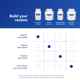 Pure Encapsulations producto en uso sobre mesa junto a alimentos saludables lifestyle