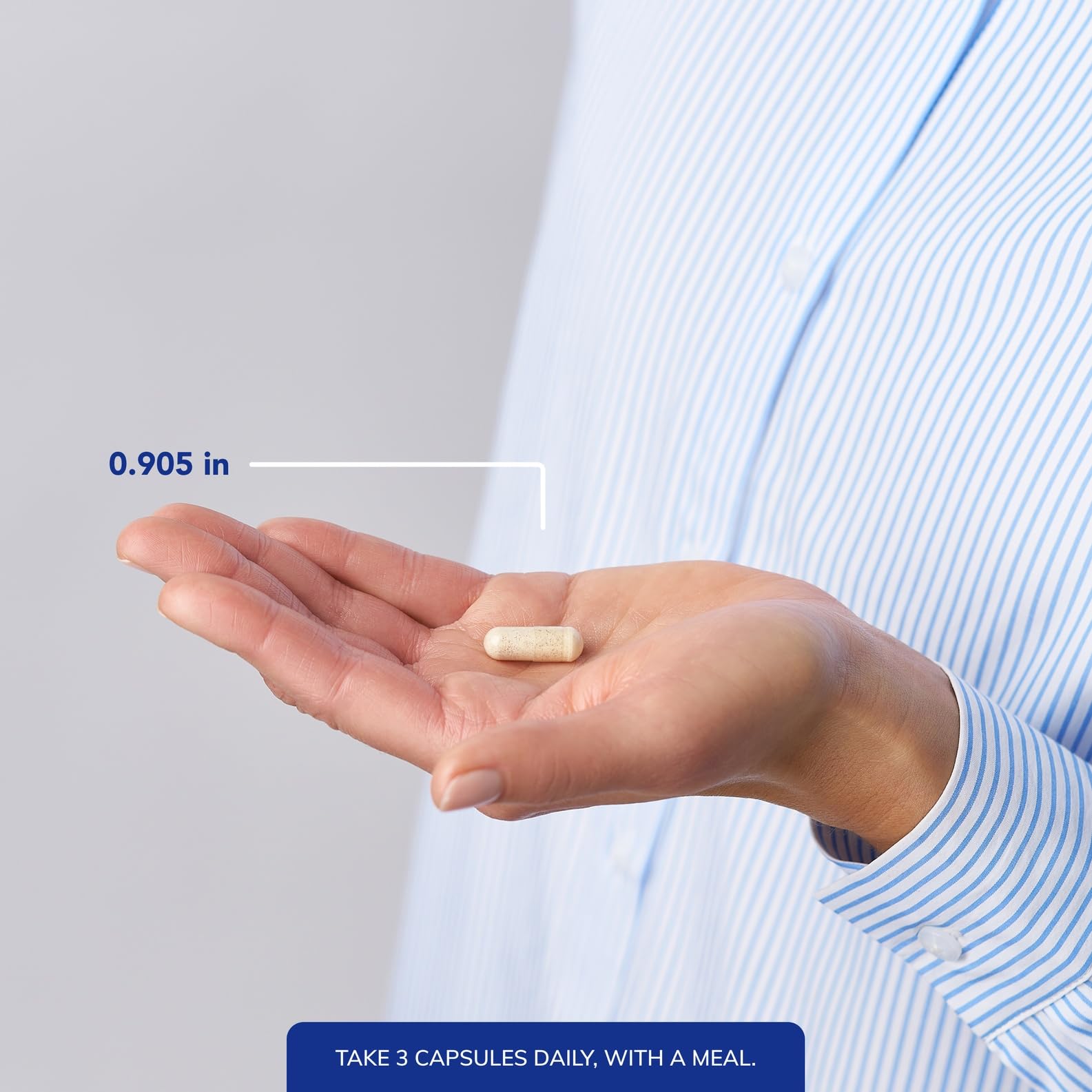 Pure Encapsulations botella abierta con cápsulas listas para consumo diario