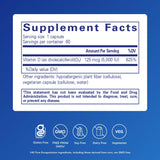 Pure Encapsulations cápsula cerca para apreciar tamaño y forma