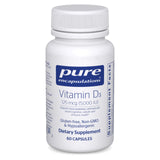 Pure Encapsulations envase frontal mostrando etiqueta y dosis clara