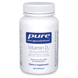 Pure Encapsulations envase frontal mostrando diseño y cantidad para confianza