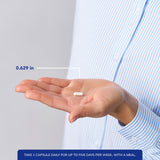 Pure Encapsulations acercamiento a la textura de la cápsula para ver integridad y calidad