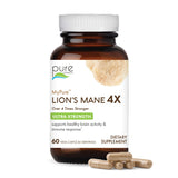 PURE ESSENCE LABS frasco frontal mostrando diseño y dosis del producto