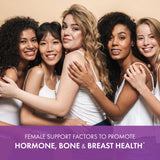 PURE ESSENCE LABS ingredientes herbales reunidos para soporte femenino